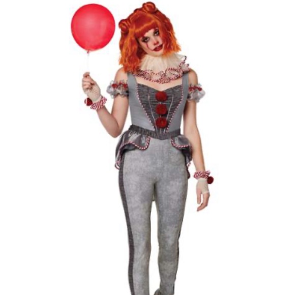 Women’s Halloween Costume- Pennywise from Movie II of “IT”. - Picture 9 of 9